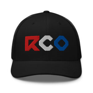 RCO puffy trucker hat