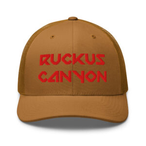 Ruckus Canyon Red Stitch trucker hat - Image 18