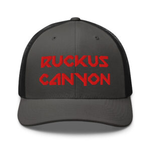 Ruckus Canyon Red Stitch trucker hat - Image 4