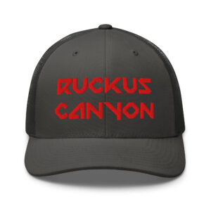 Ruckus Canyon Red Stitch trucker hat - Image 14