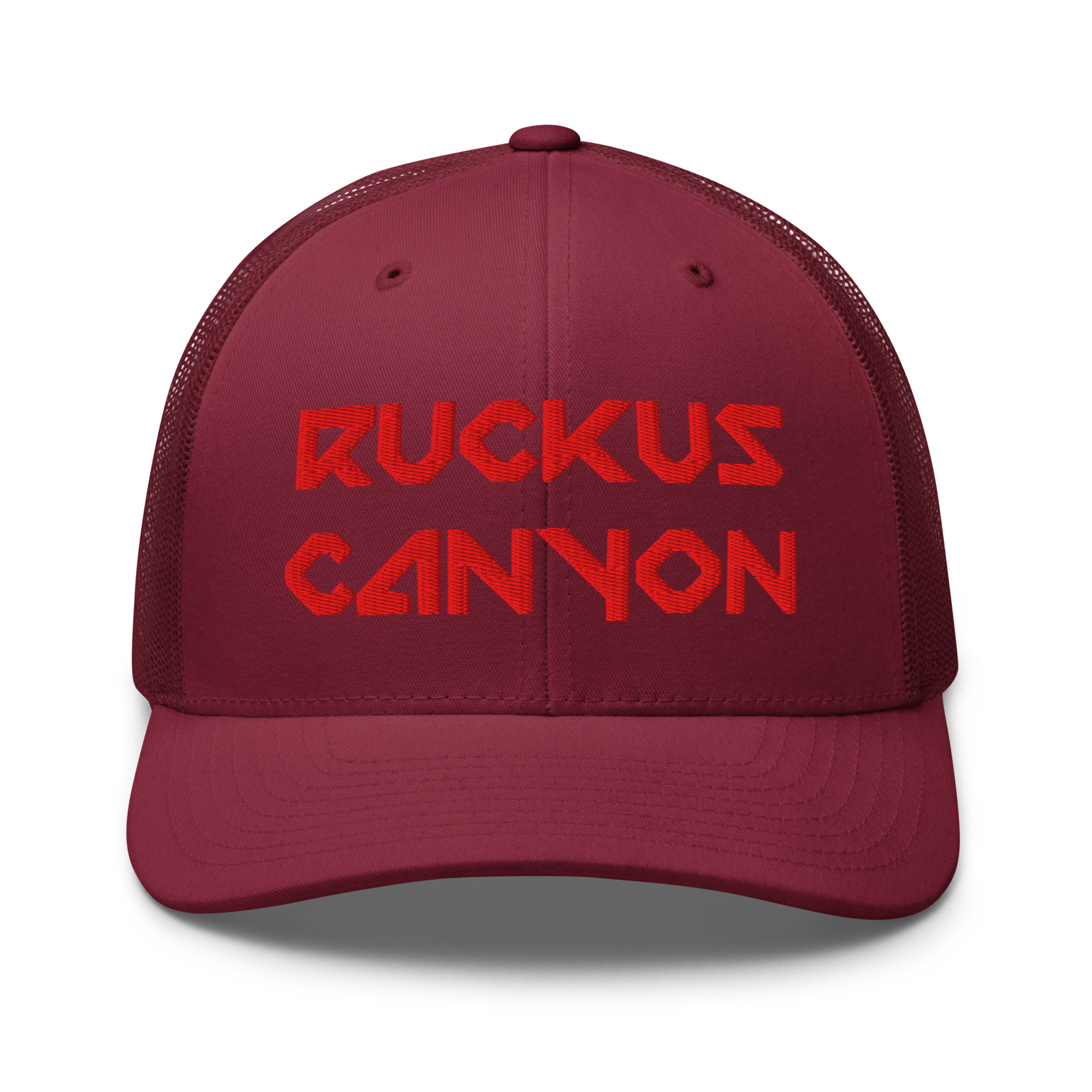Ruckus Canyon Red Stitch trucker hat - Image 19