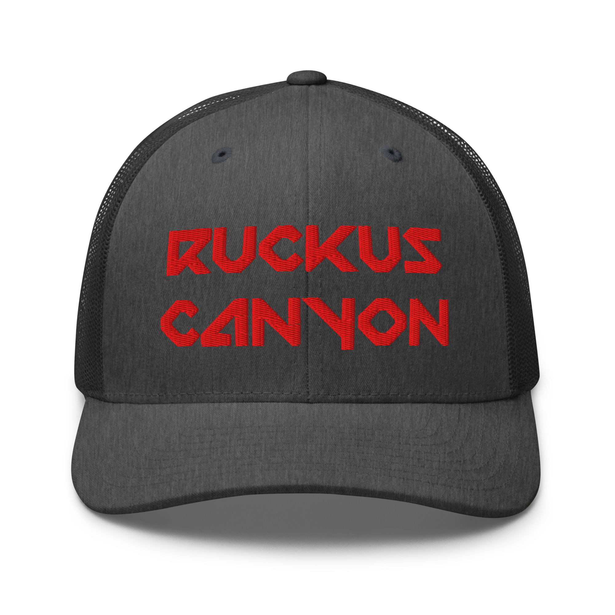 Ruckus Canyon Red Stitch trucker hat - Image 15