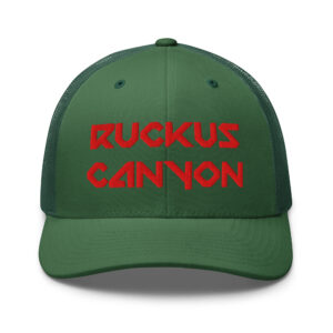 Ruckus Canyon Red Stitch trucker hat - Image 17