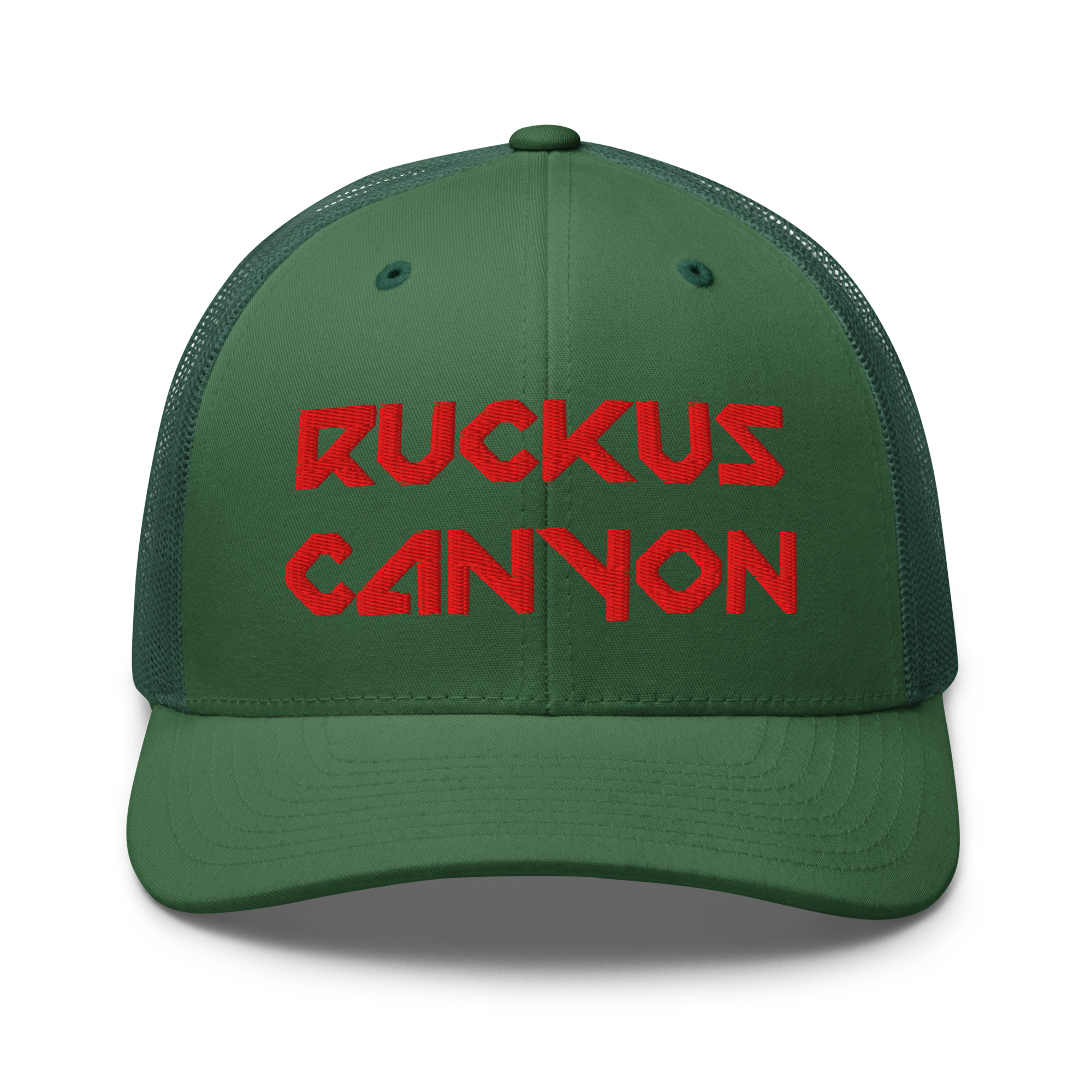 Ruckus Canyon Red Stitch trucker hat - Image 17
