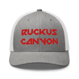 Ruckus Canyon Red Stitch trucker hat - Image 20