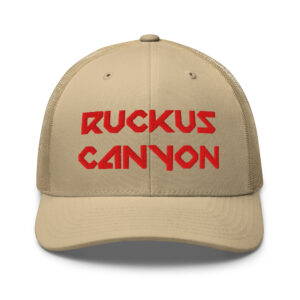 Ruckus Canyon Red Stitch trucker hat - Image 6