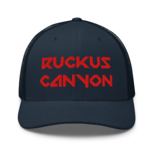 Ruckus Canyon Red Stitch trucker hat - Image 8