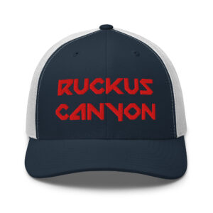 Ruckus Canyon Red Stitch trucker hat - Image 9