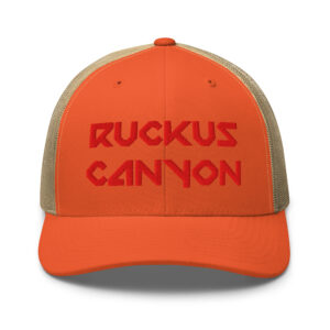 Ruckus Canyon Red Stitch trucker hat - Image 12