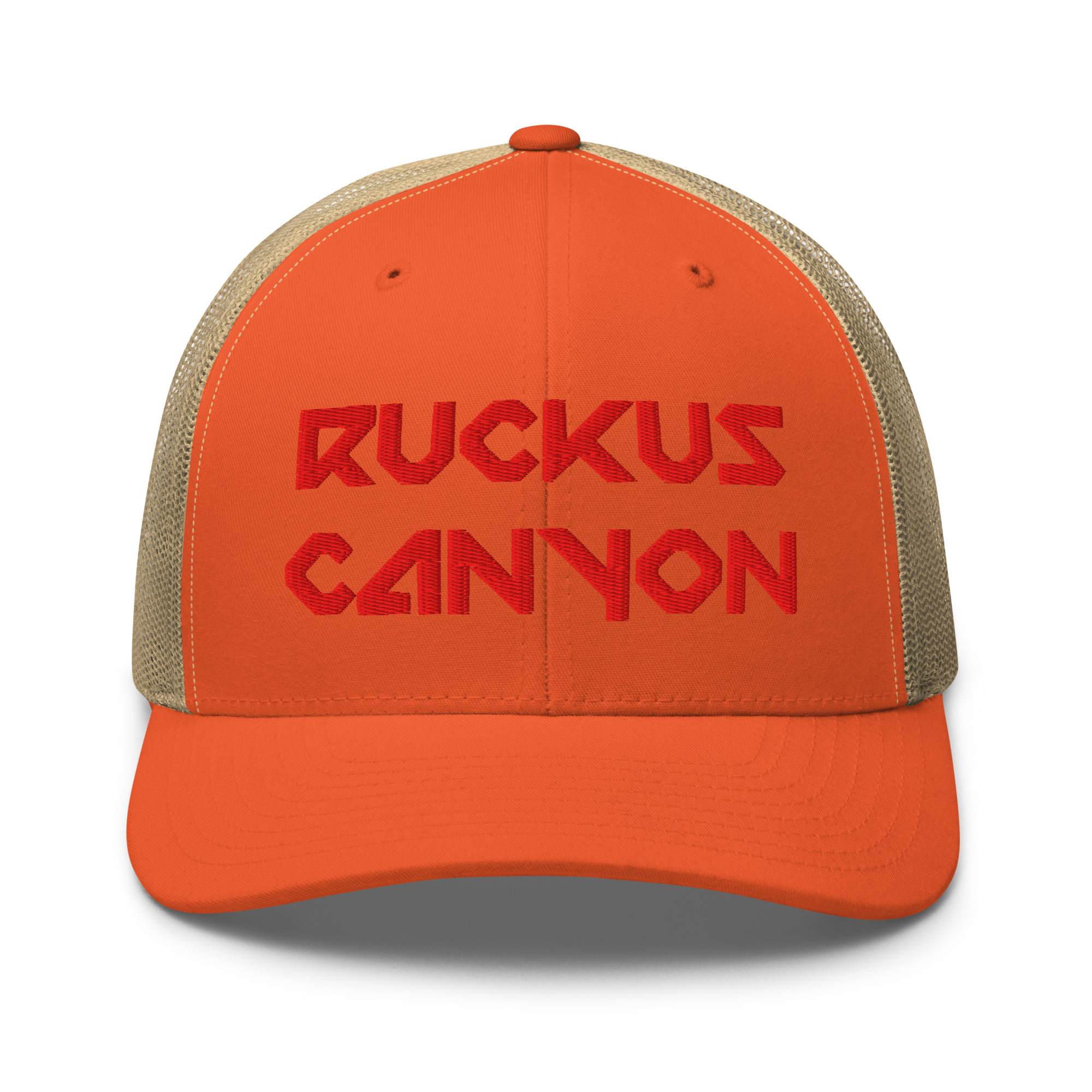 Ruckus Canyon Red Stitch trucker hat - Image 12