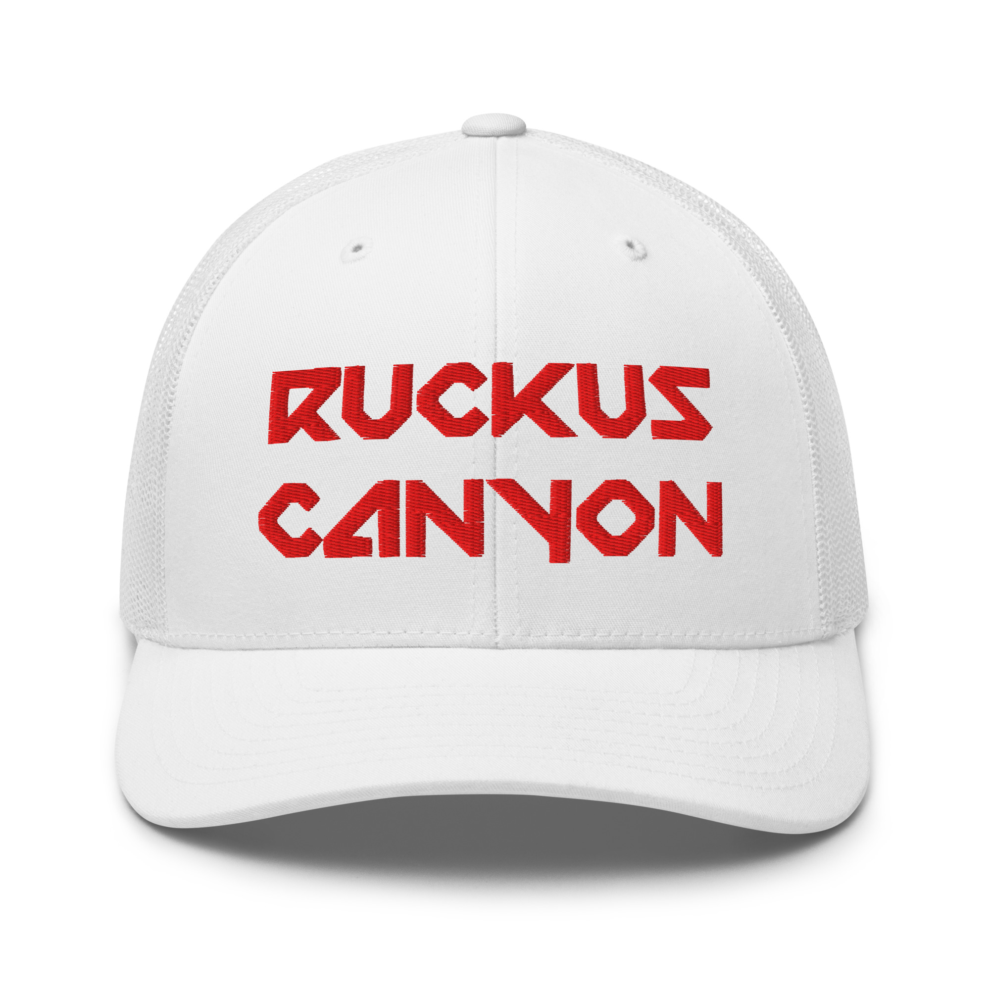 Ruckus Canyon Red Stitch trucker hat - Image 13